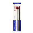 Swissdent Colours Soft-Medium 3 pces - blanc, gris, noir