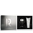 Rabanne Invictus EDT 100 ml + Gel douche corps et cheveux 100 ml - Metallic Cover with Sign R