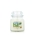 Yankee Candle Classic Medium Jar Candles Bougie parfumée 411 g - Clean Cotton