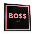 Hugo Boss Boss Alive EDP 50 ml + Lait pour le corps 75 ml - Black Cover