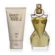 Jean Paul Gaultier Gaultier Divine EDP 50 ml + Lait pour le corps 75 ml - Cover with a Gold Wave Pattern